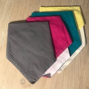 100% cotton baby muslin bandana bibs